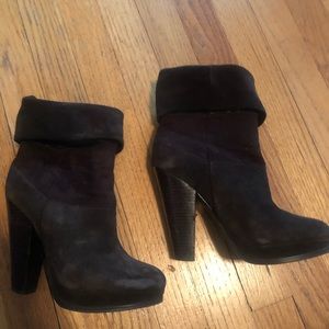 ASH Chocolate Ankle Boots